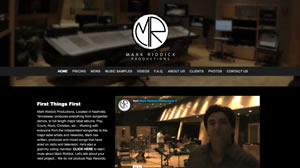 mark riddick productions website